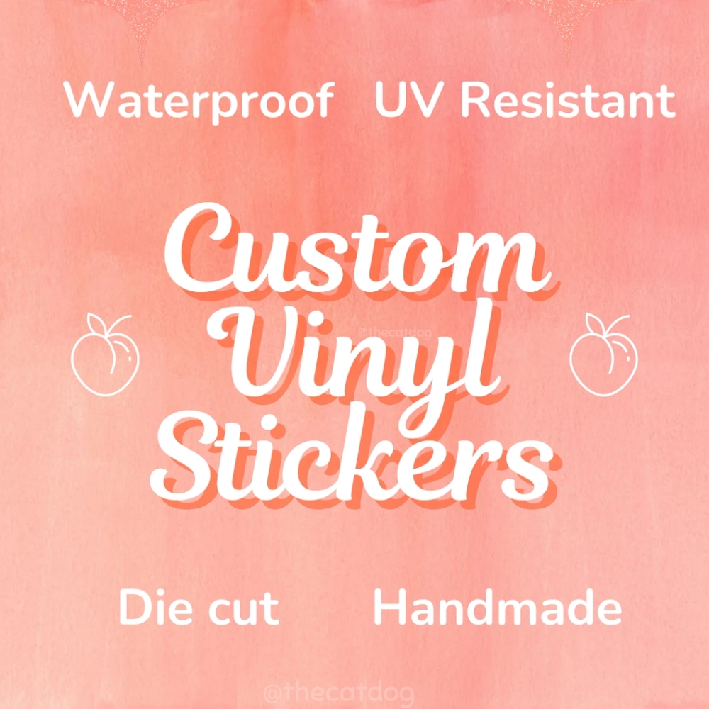 Custom Vinyl Waterproof Stickers